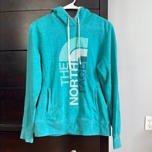 The North Face Teal Hoodie